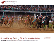 Tablet Screenshot of horse-racing-betting-triple-crown-gambling.com